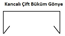 Kancalı Çift Büküm Gönye